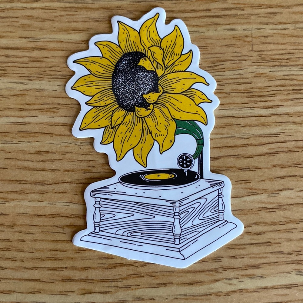 Sunflower Sticker